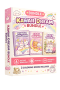 🦄 Kawaii Dream Bundle – Cute Printable Coloring Collection