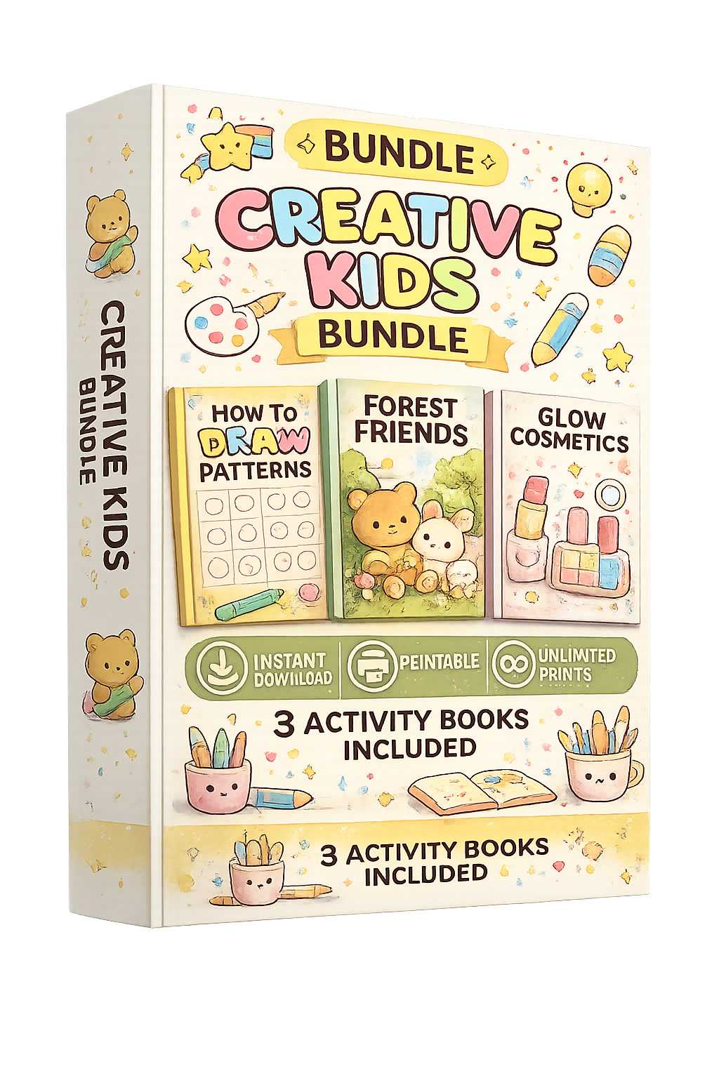 ✏️ Creative Kids Bundle – Fun Printable Coloring & Activity Pack