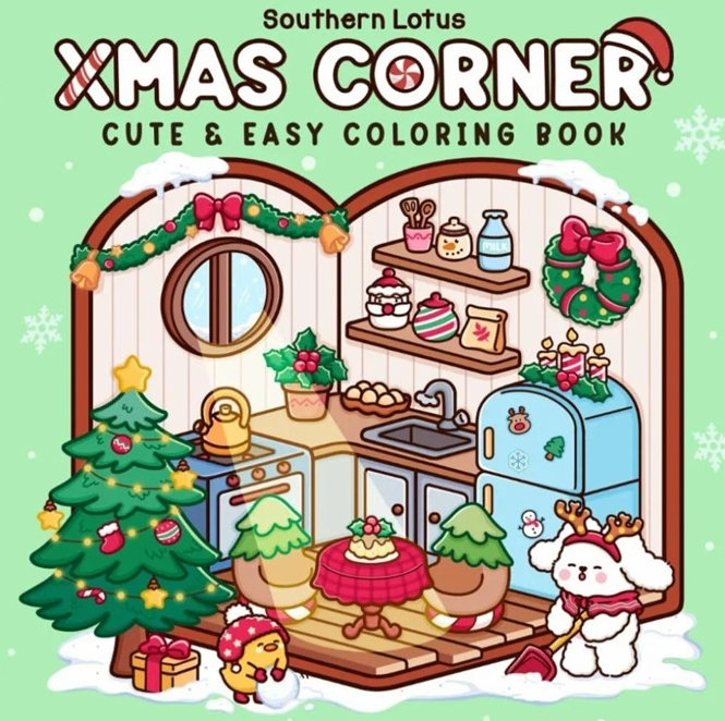 Xmas Corner – Christmas Coloring Book