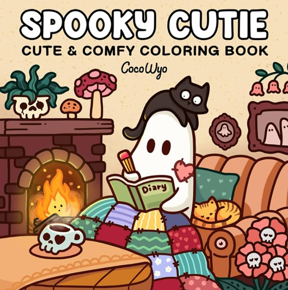 Spooky Cutie – Halloween Coloring Book