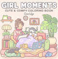 Girl Moments – Relax Coloring Book
